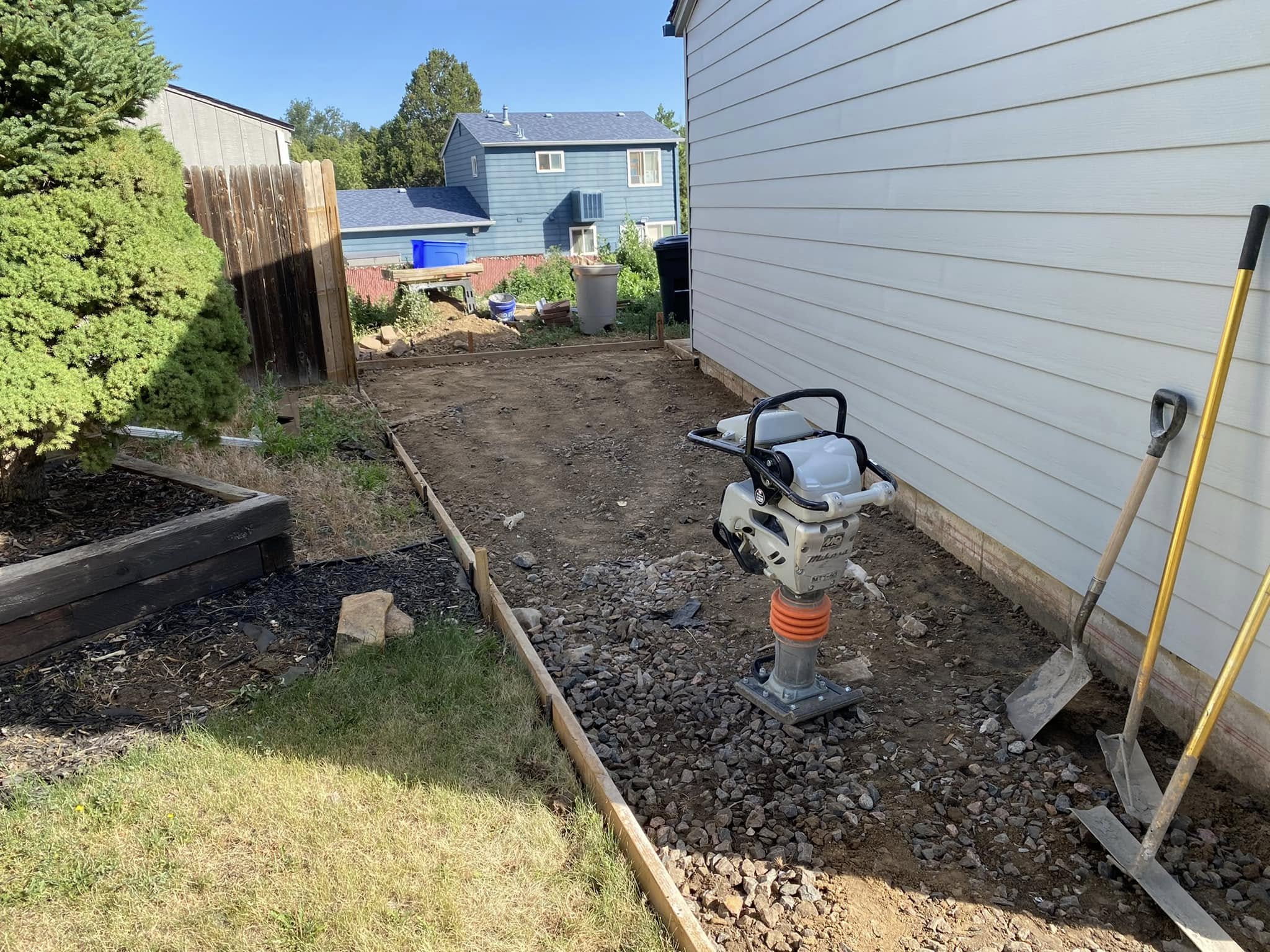 Stamped Patio