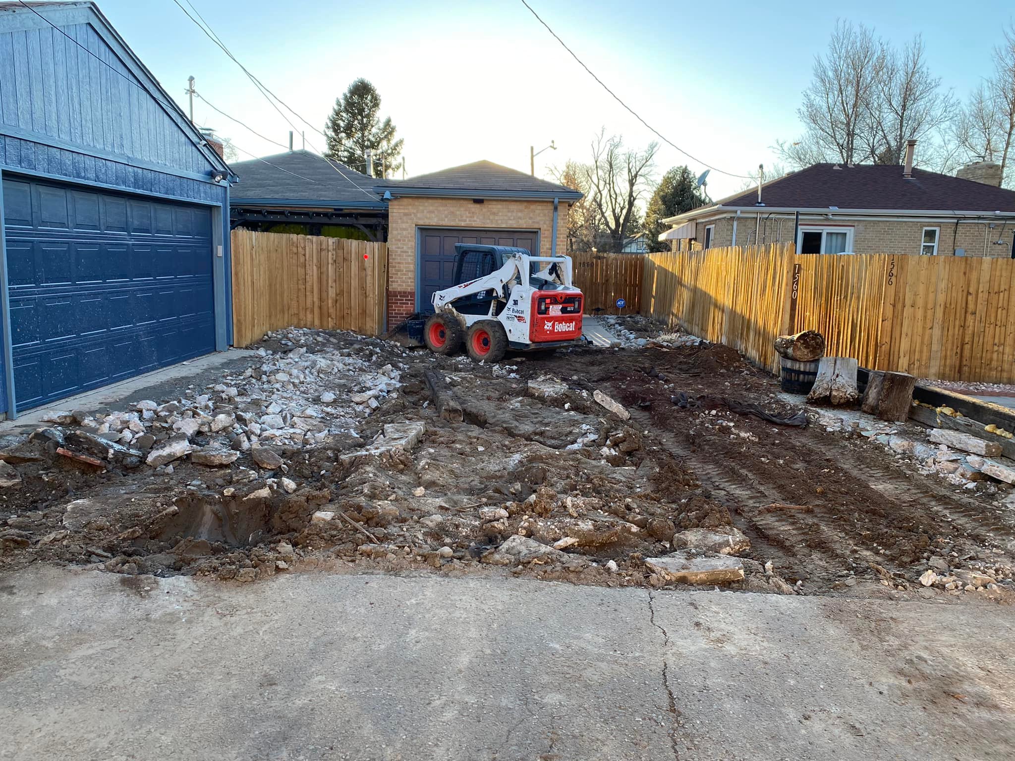 Concrete Patio